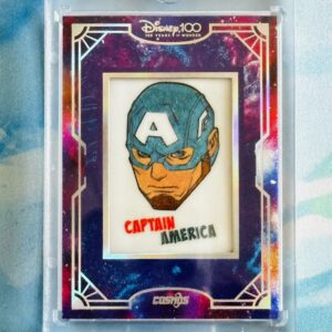 Porcelain Relic Card - Captain America