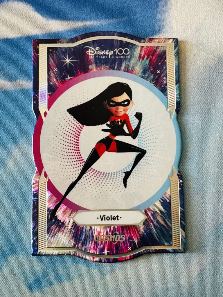 Die-Cut Card - Violet