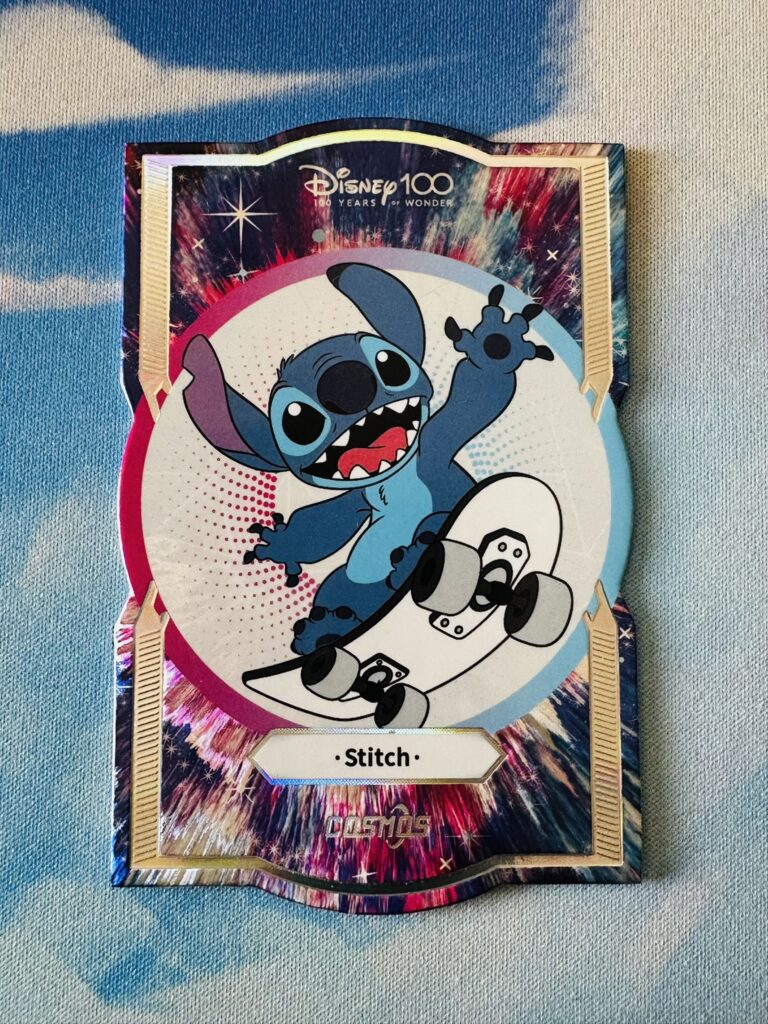 Carte découpée - Stitch