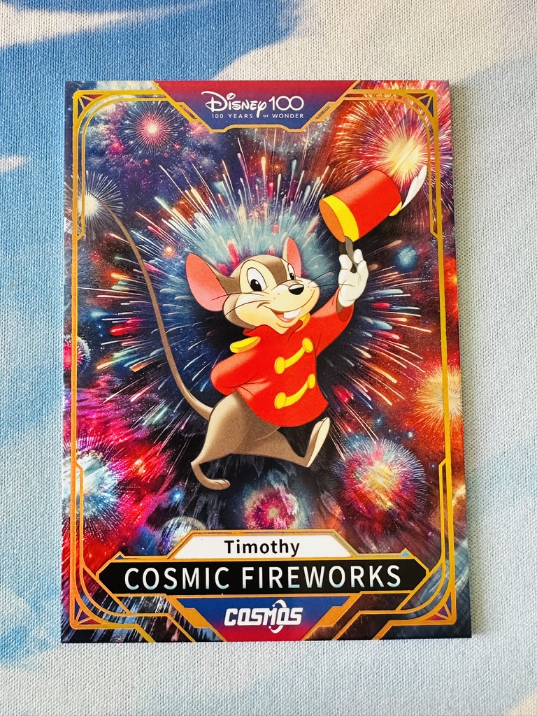 Cosmic Fireworks Card - Timothy