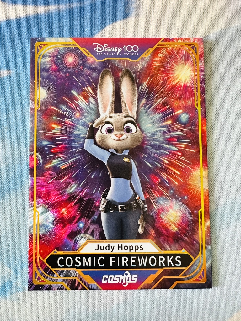 Cosmic Fireworks Card - Judy Hopps