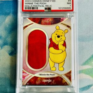 Dolls Festival Patch Card - Winnie The Pooh (PSA Graded)