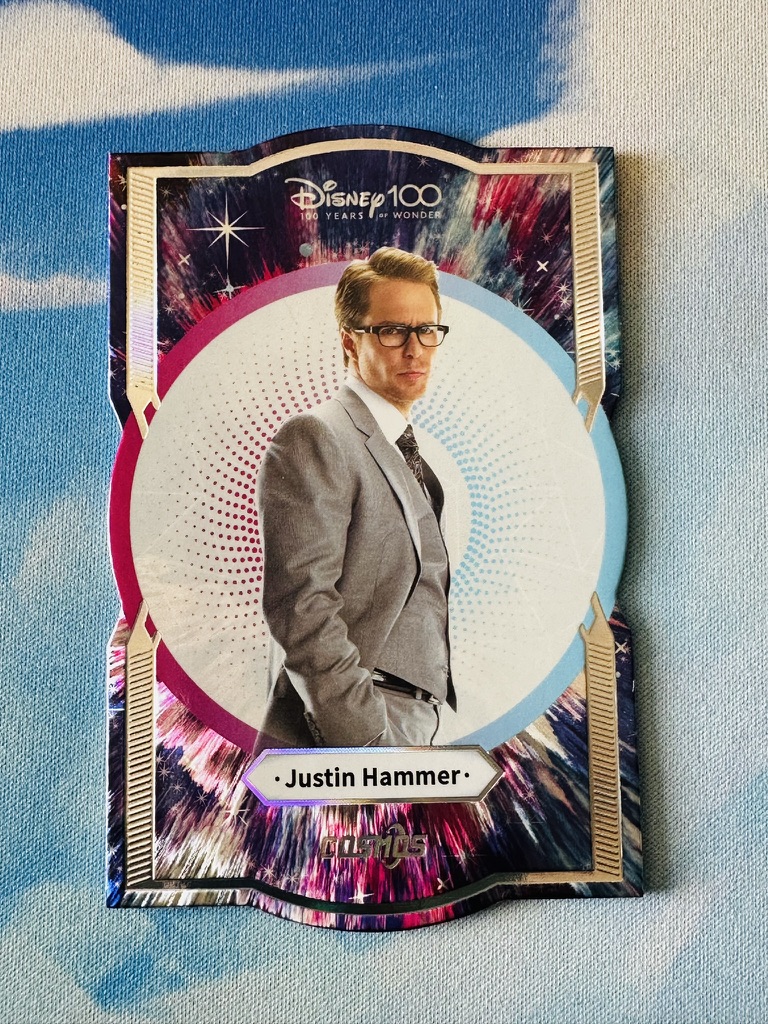 Die-Cut Card - Justin Hammer