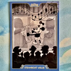 Disney Anthology Promocard - Steamboat Willie
