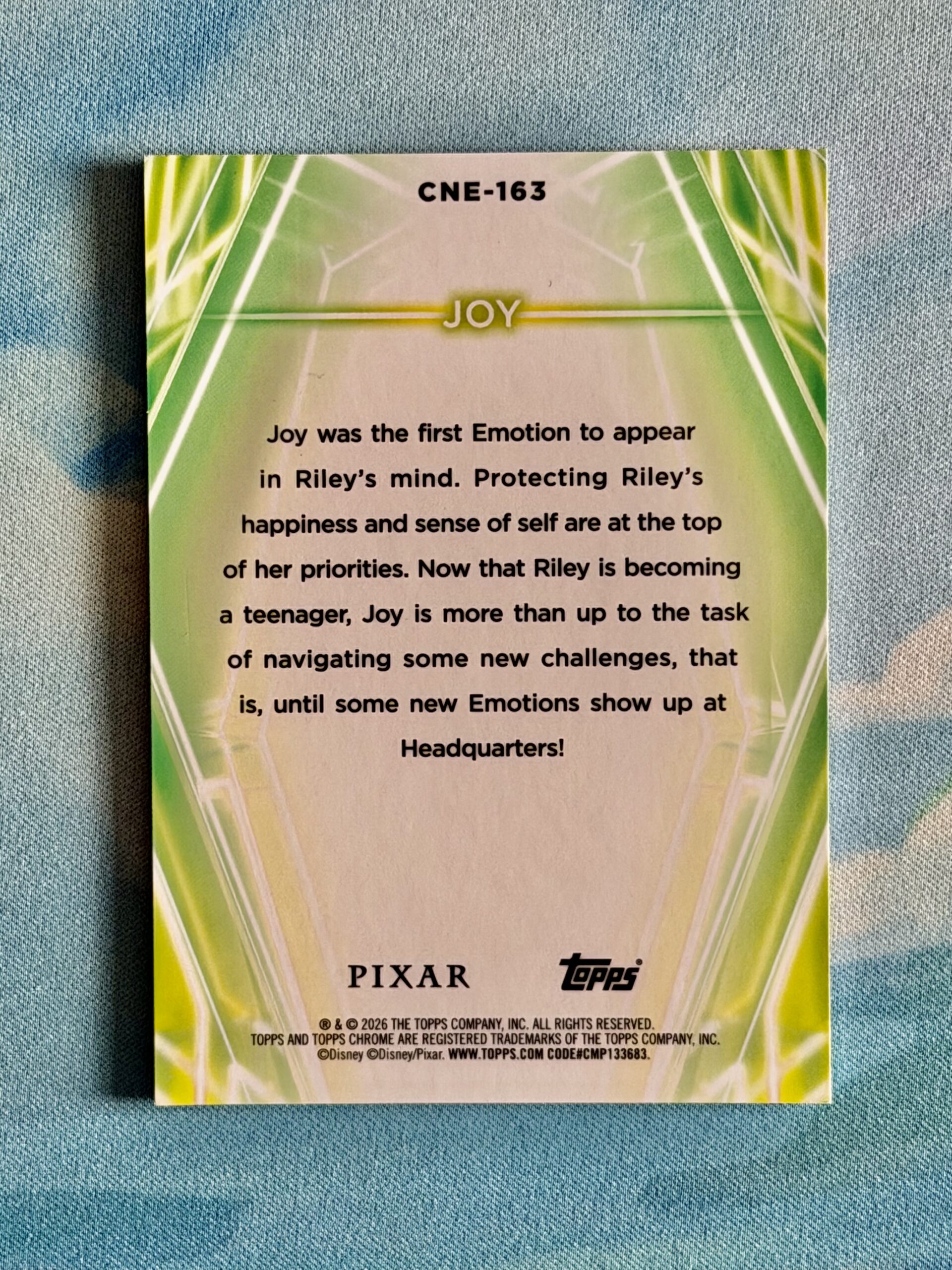 Neon Green Lazer Refractor - Joy - Afbeelding 2