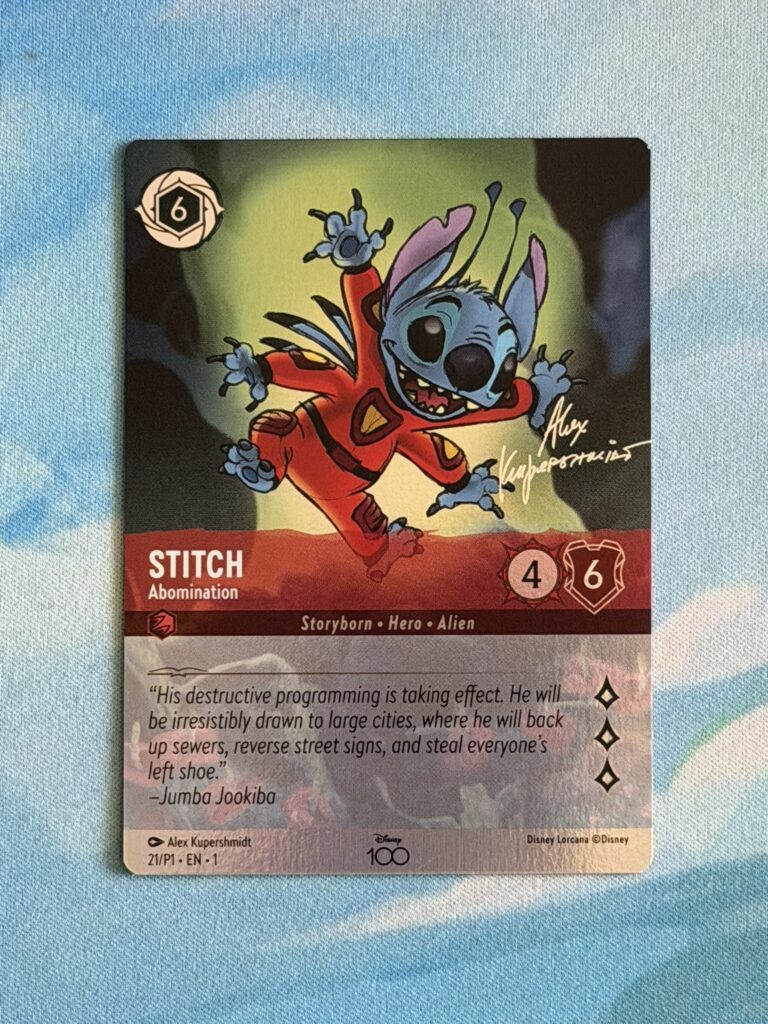 Promo card - Stitch - Abomination