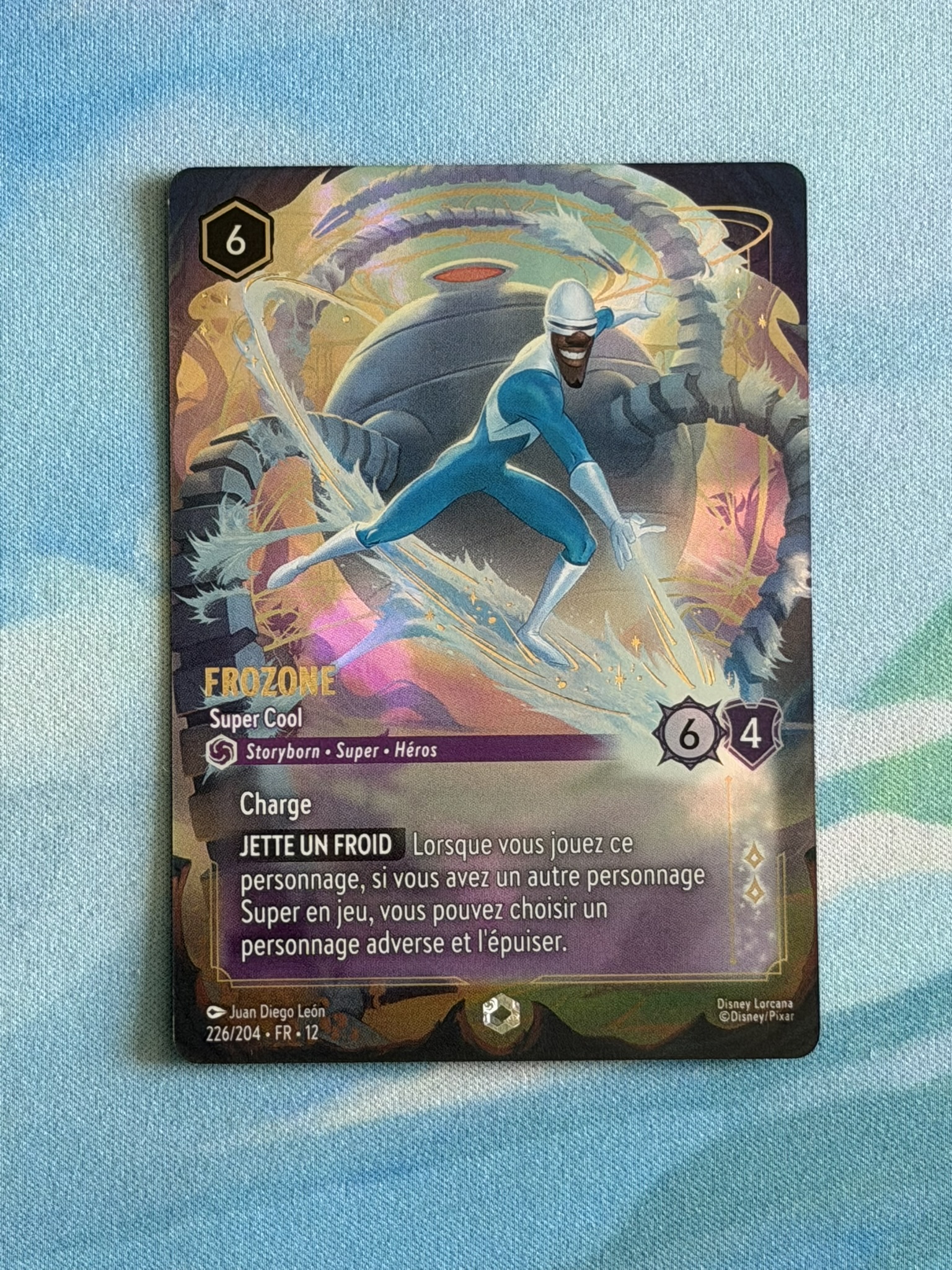 Enchanted card - Frozone - Super Cool