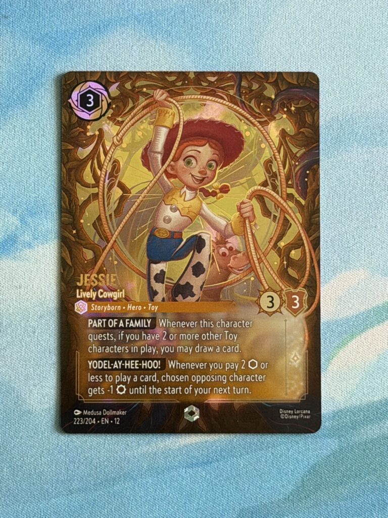 Enchanted card - Jessie - Lively Cowgirl