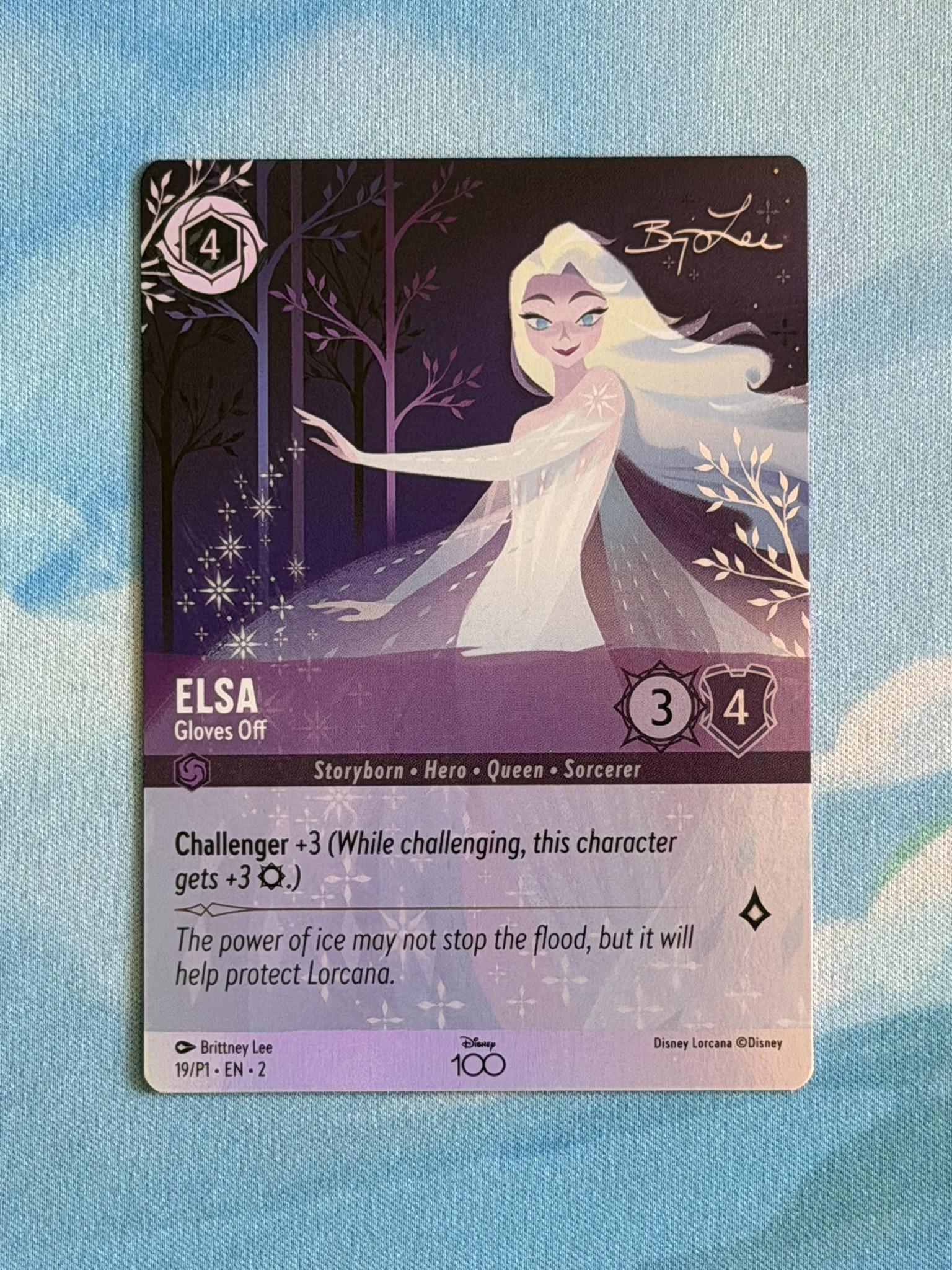 Promo card - Elsa - Gloves Off