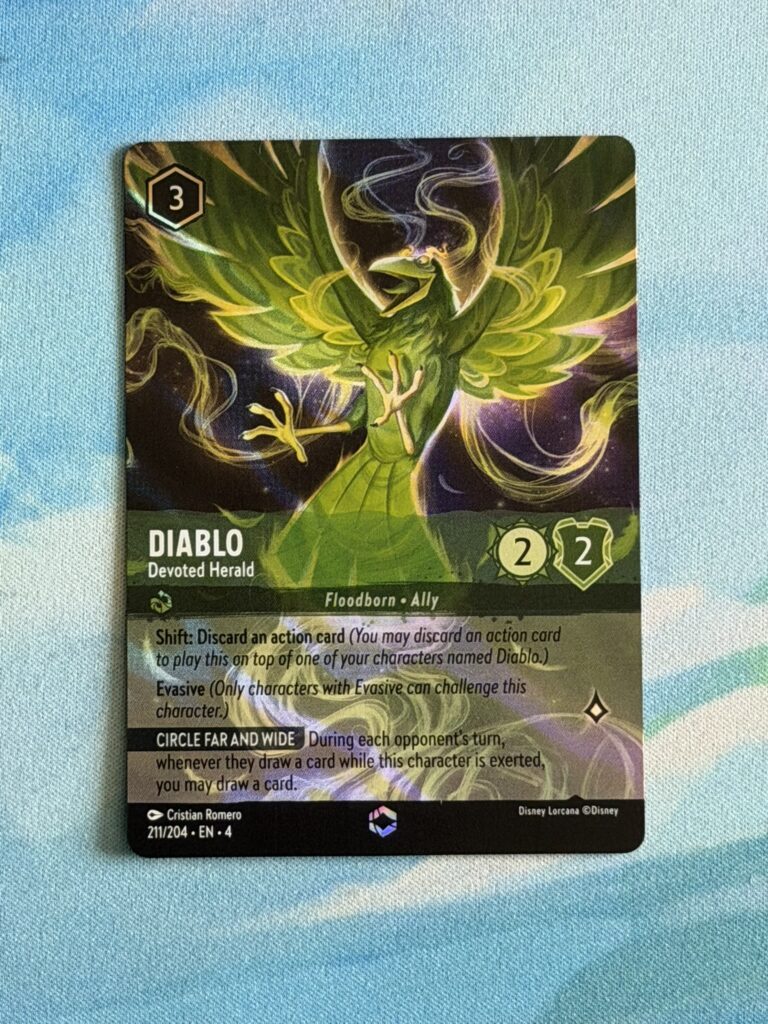 Enchanted card - Diablo - Devoted Herald