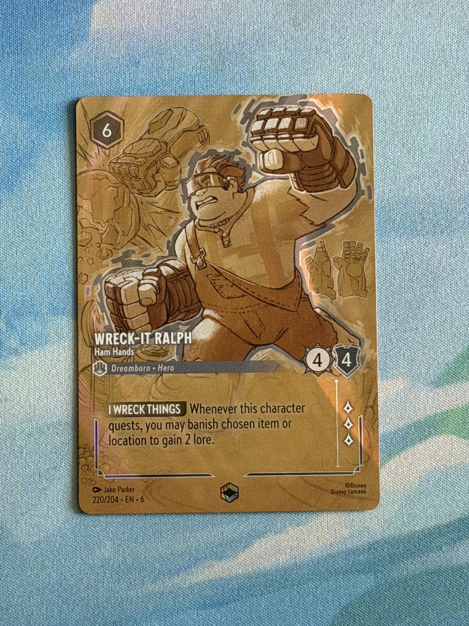 Enchanted card - Wreck-It Ralph - Ham Hands