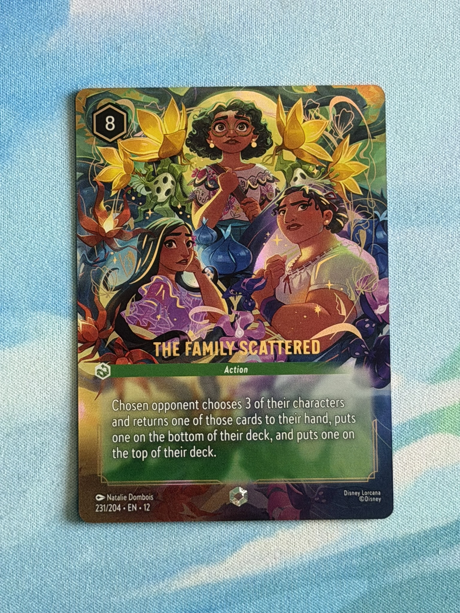 Enchanted card - The Family Scattered