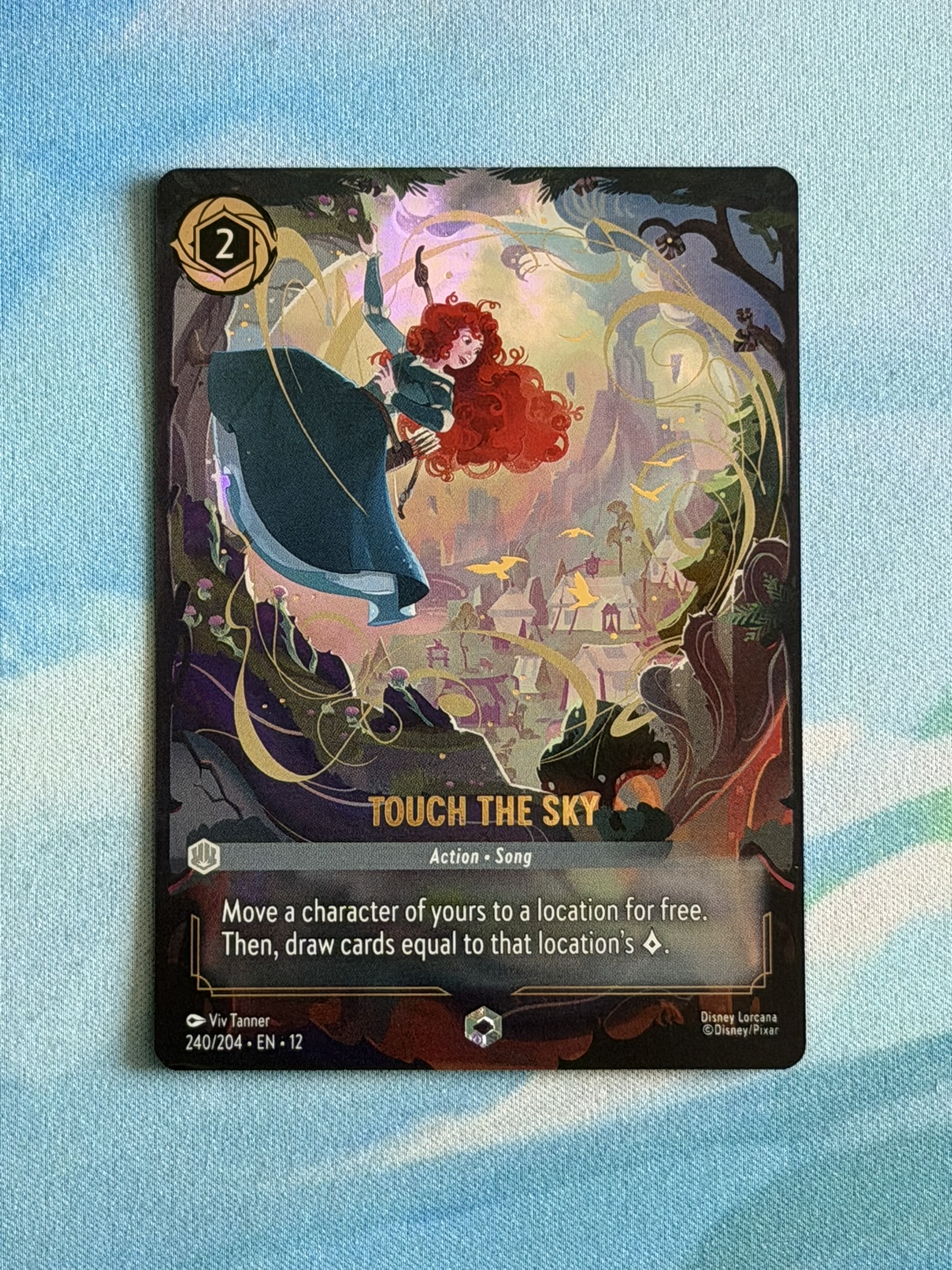 Enchanted card - Touch the Sky