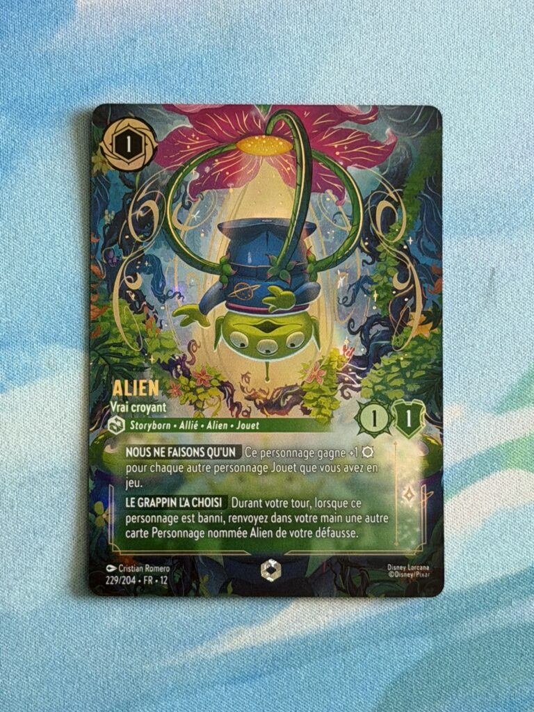 Enchanted card - Alien - Vrai croyant