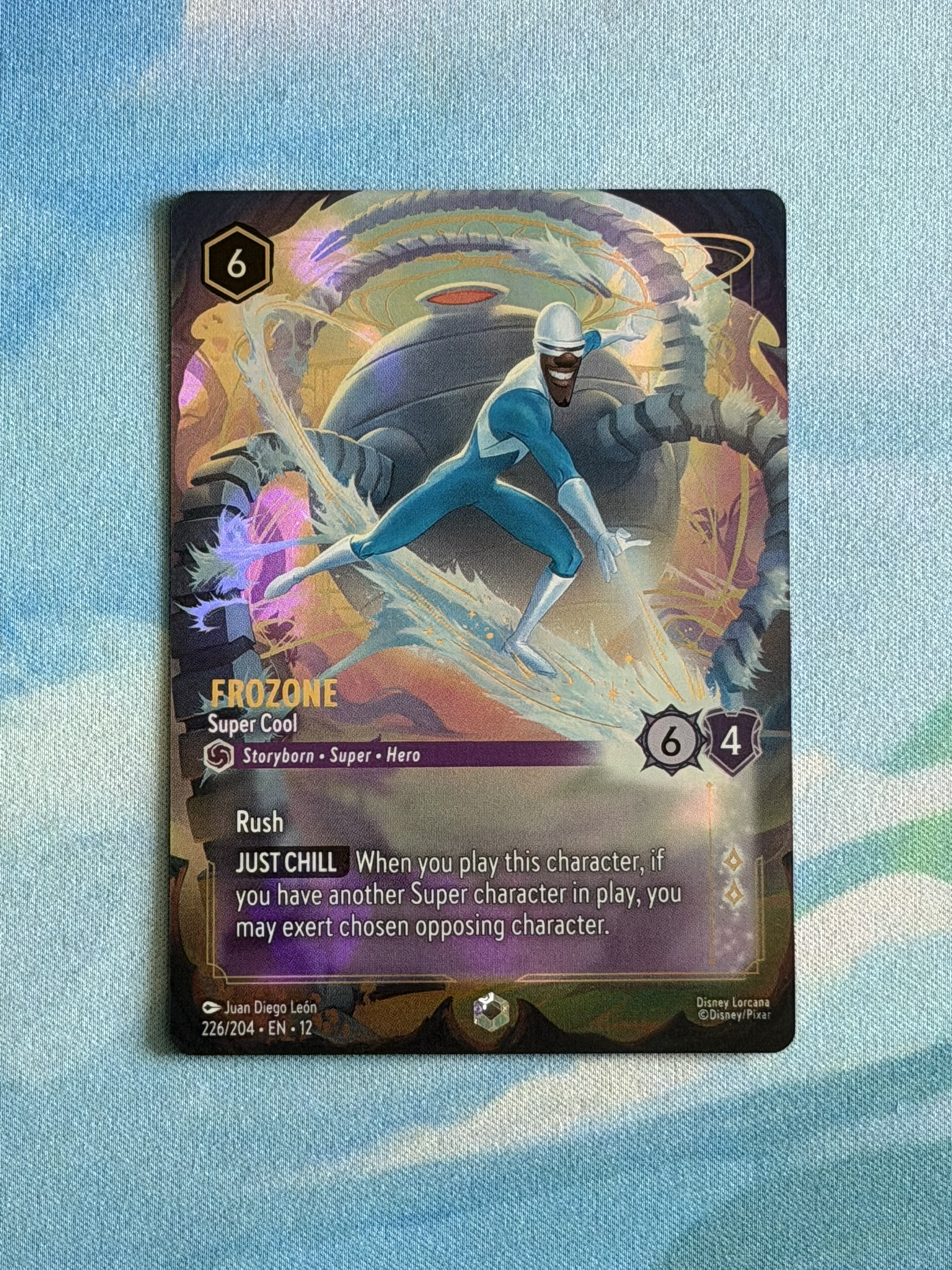 Enchanted card - Frozone - Super Cool