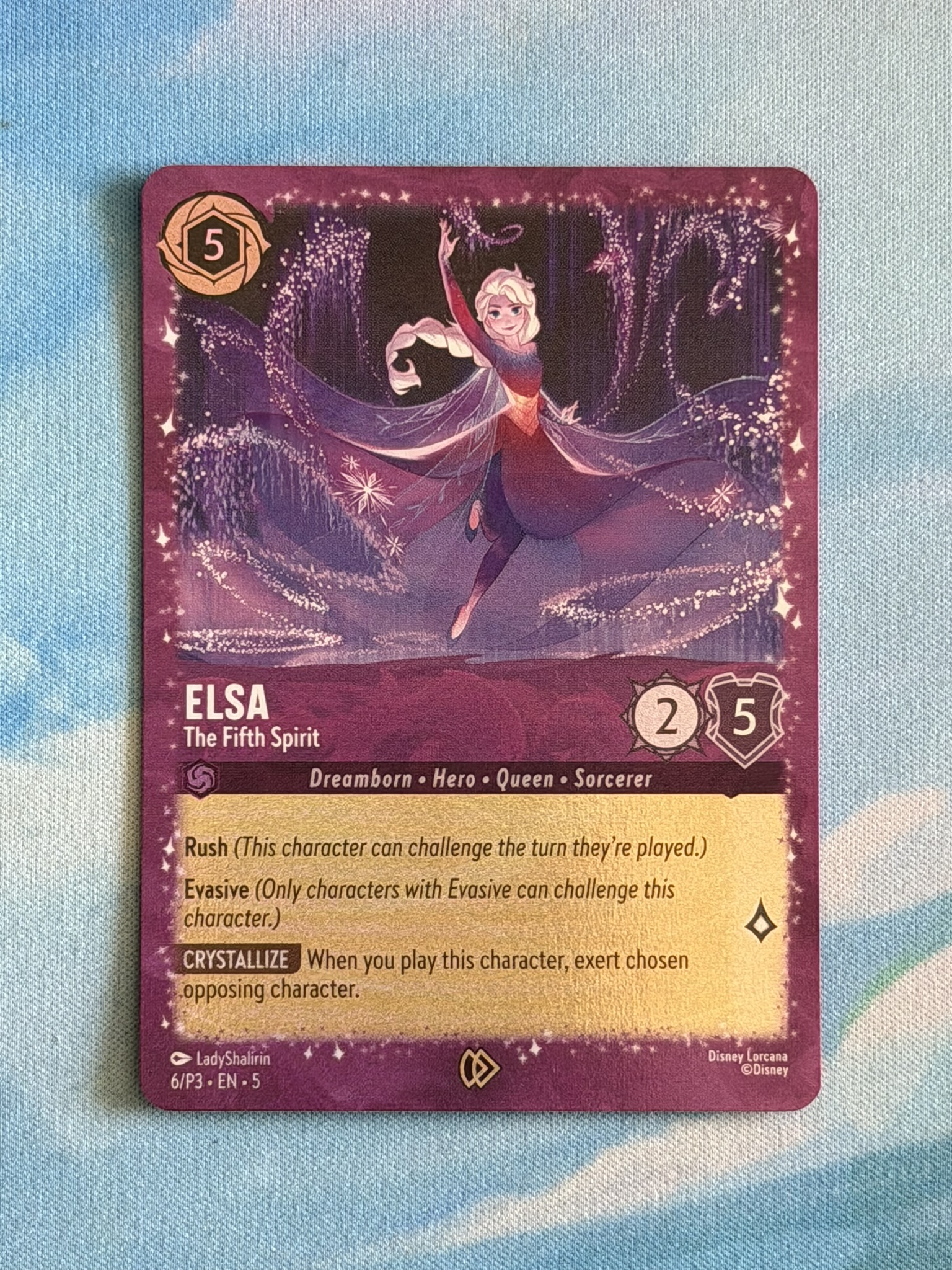 Promo card - Elsa - The Fifth Spirit