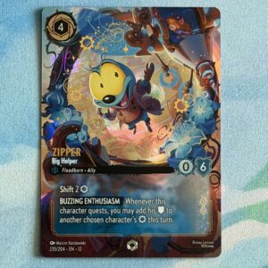 Enchanted card - Zipper - Big Helper