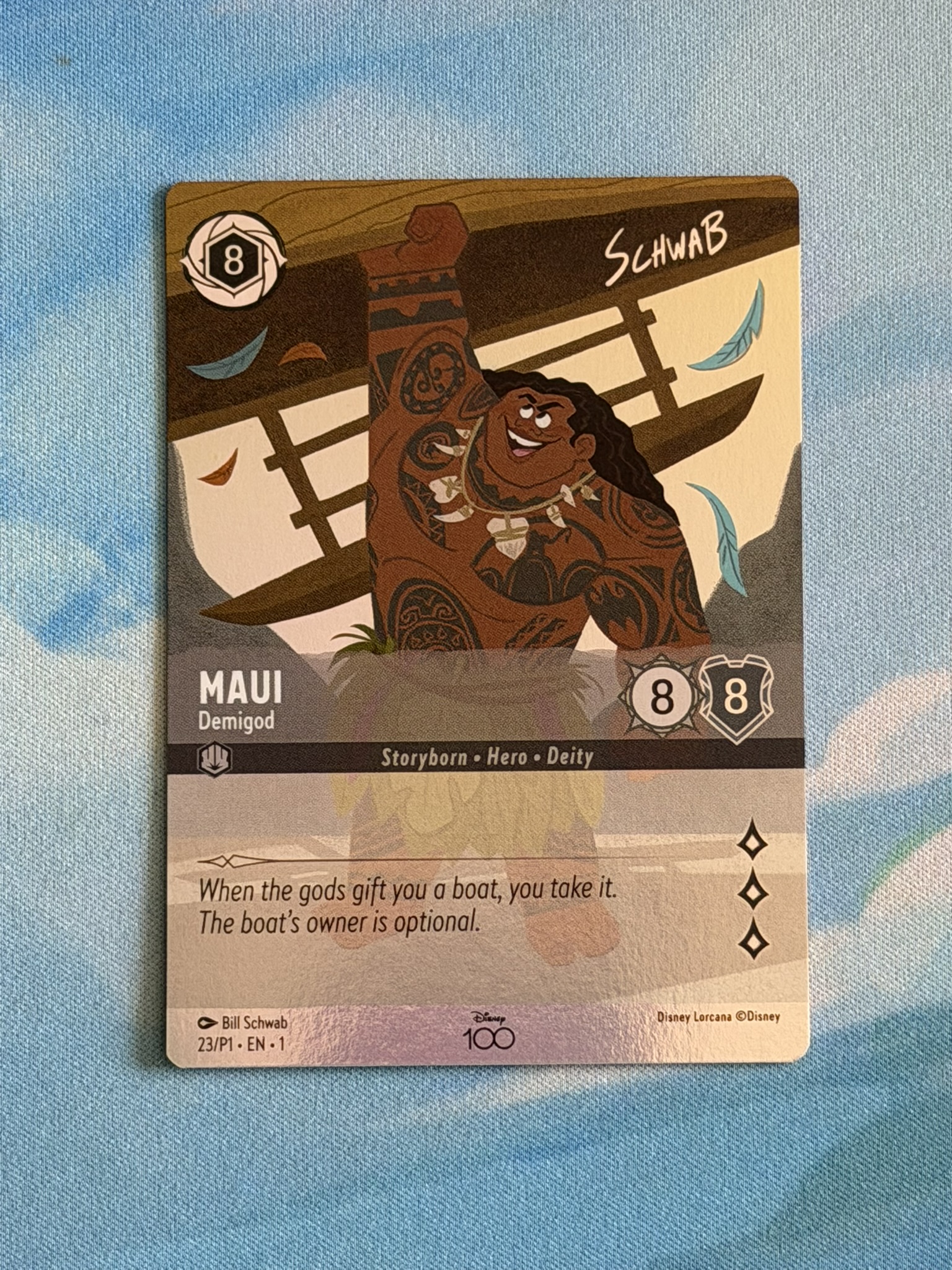 Promo card - Maui - Demigod