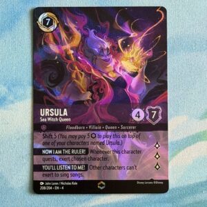 Enchanted card - Ursula - Sea Witch Queen
