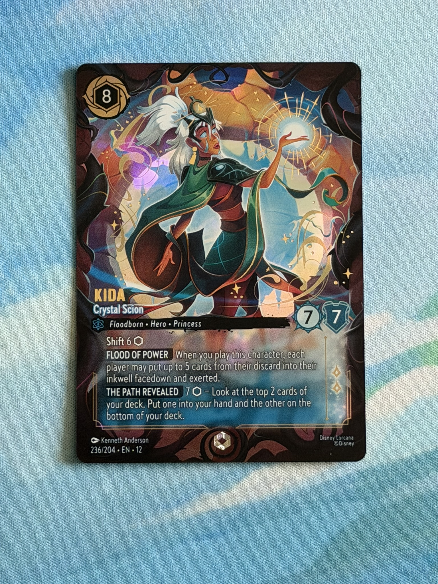 Enchanted card - Kida - Crystal Scion