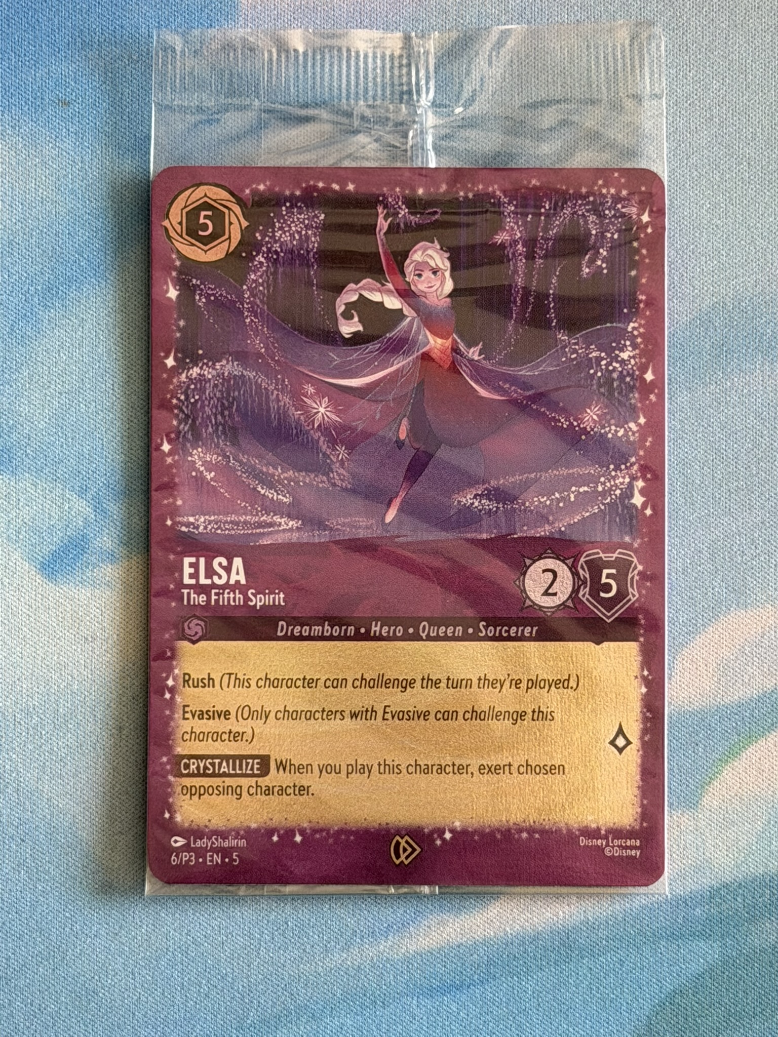 Promo card - Elsa - The Fifth Spirit - Afbeelding 2