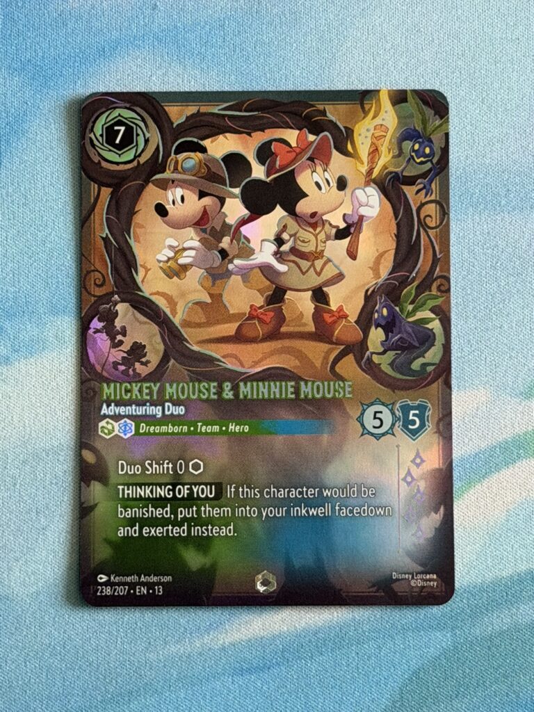 Enchanted card - Mickey Mouse & Minnie Mouse - Adventuring Duo
