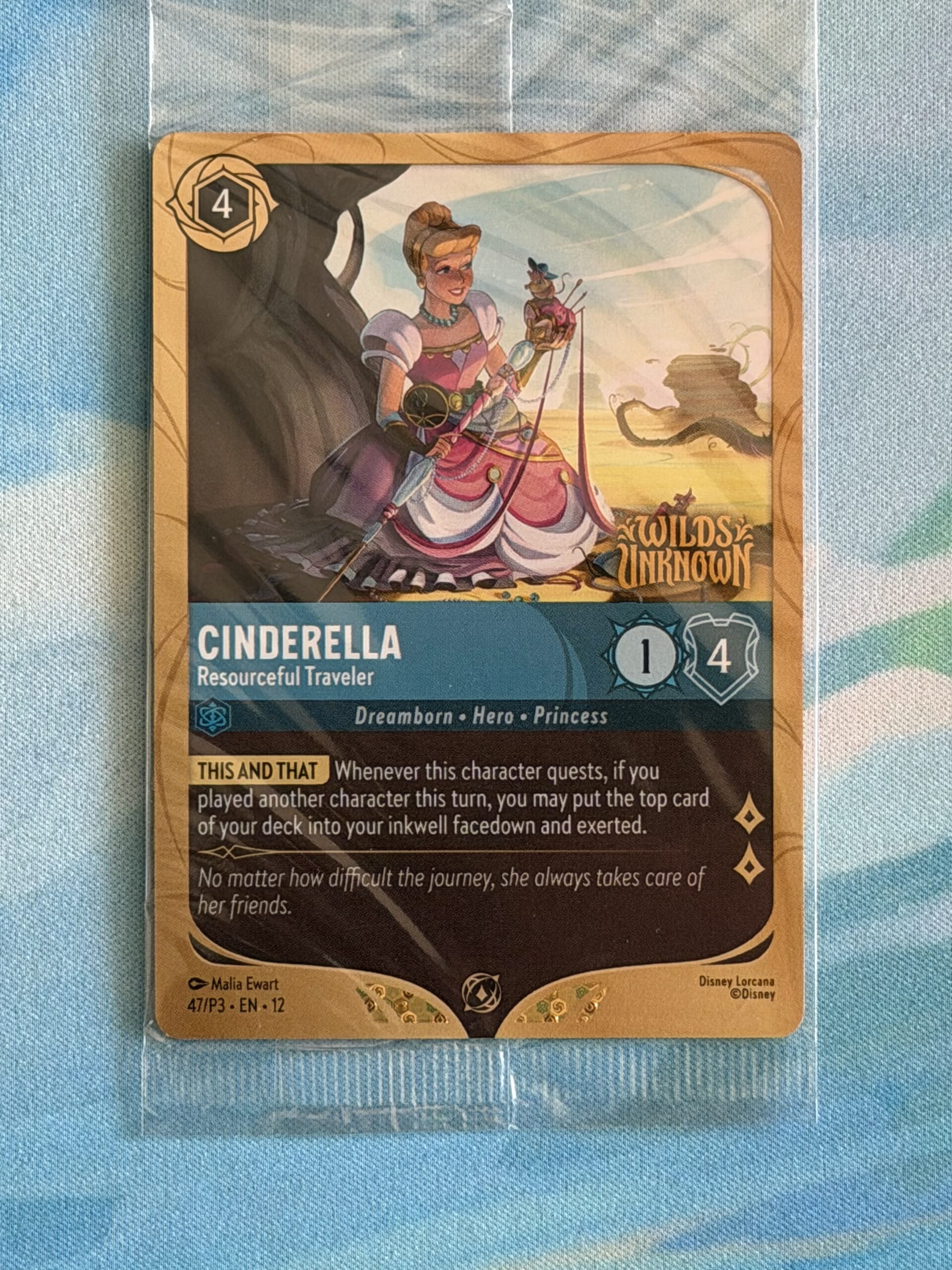 Promo card - Cinderella - Resourceful Traveler